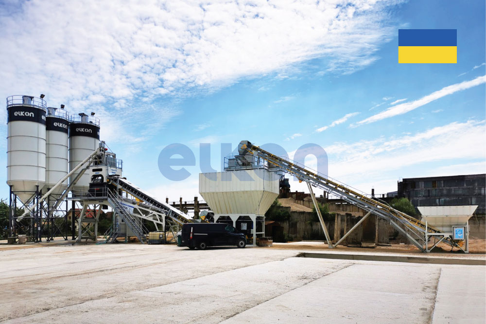 ELKON в Украине: новый бетонный завод будет поставлен для крупного предприятия в Харькове