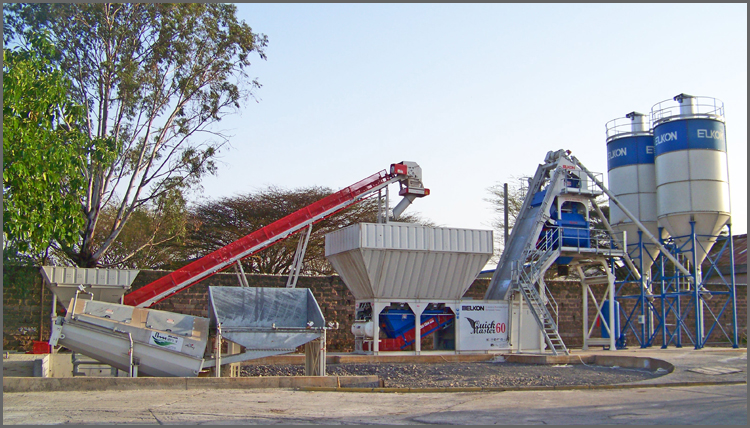 LAFARGE Has Started to Produce Concrete in Kenya with ELKON