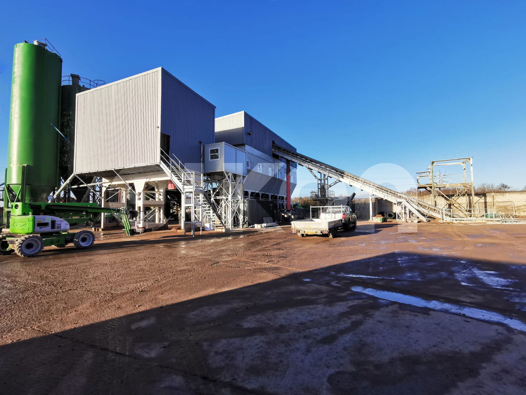 3 ELKON Concrete Plants for Ready-mix Concrete Supplier in UK