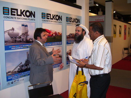 Elkon is in DUBAI, THE BIG 5 SHOW 2007 Exhibition