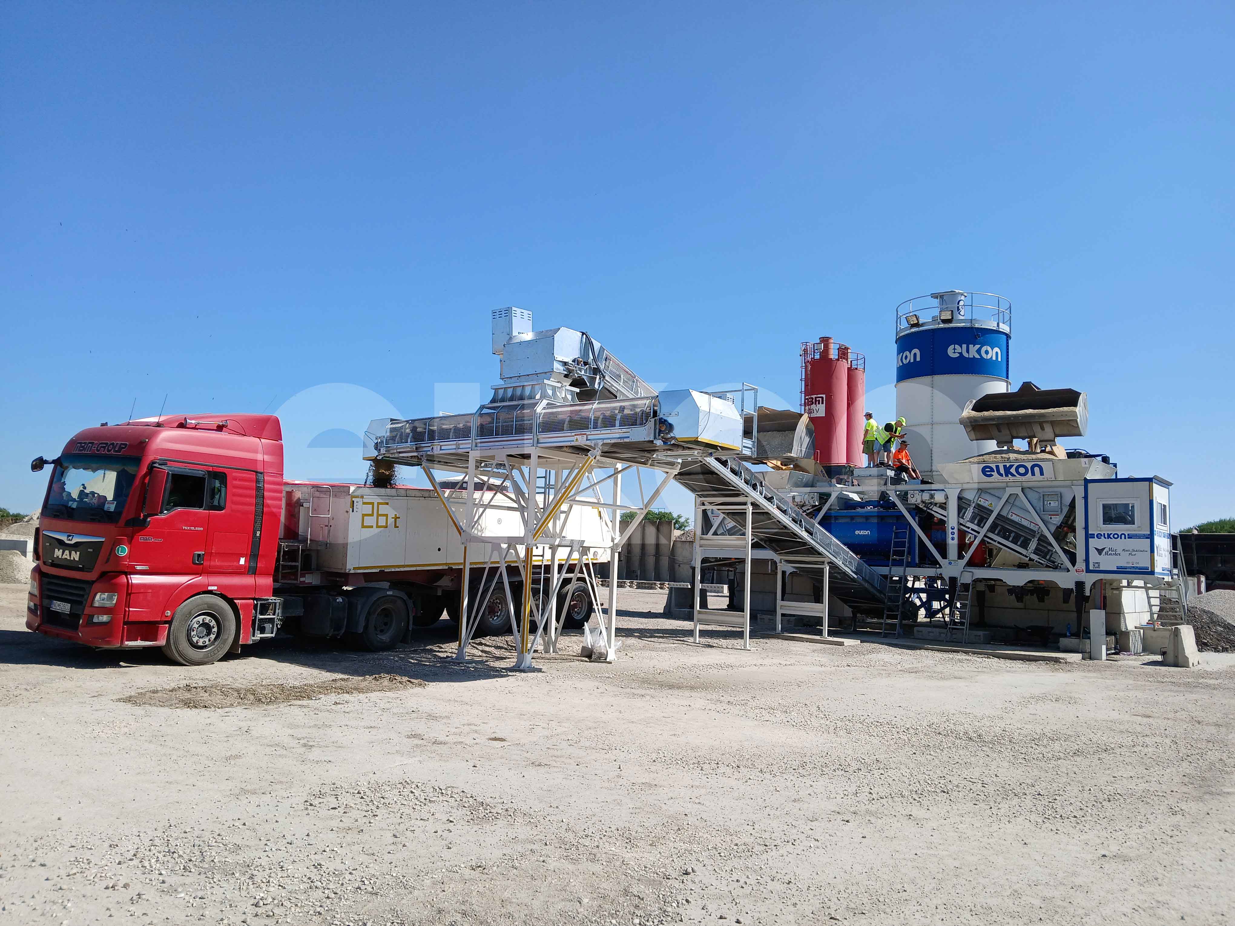 Ultra-Mobile Continuous Mixing Plant Commissioned in SLOVAKIA