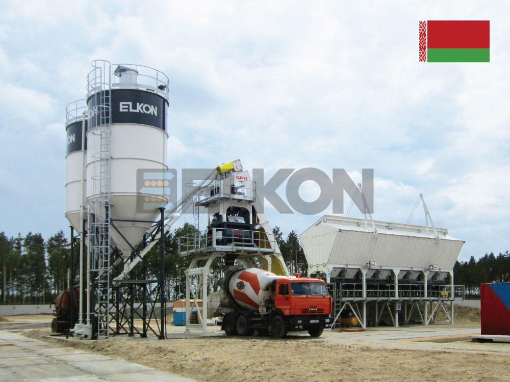 ELKON запускает уже второй бетонный завод для крупного белорусского предприятия