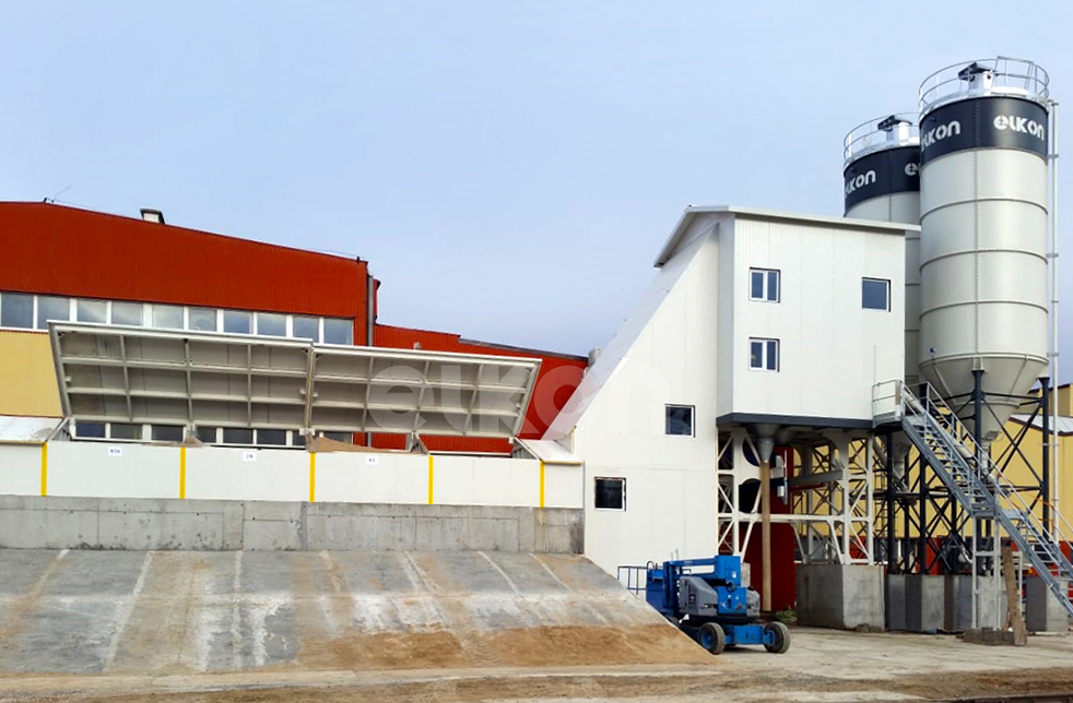 Centrale à béton préfabriqué sur mesure pour producteur de traverses de chemin de fer à grande vitesse en Pologne