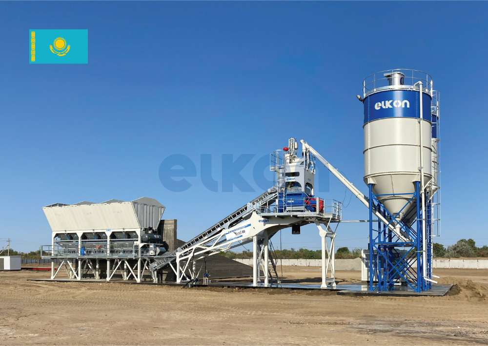Казахстанский заказчик эксплуатирует уже 3 бетонных завода ELKON