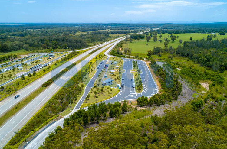 Betonárna ELKON pro Dálnici Austrálie