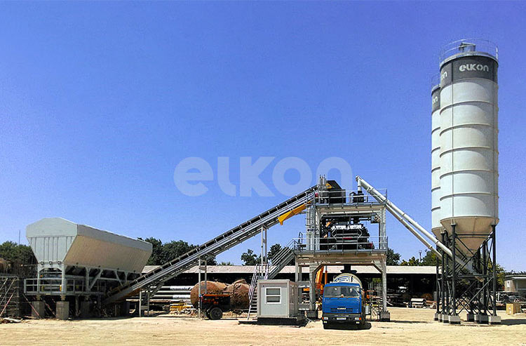 Centrales à béton ELKON dans la construction de la plus grande de raffinerie de pétrole d'Afrique