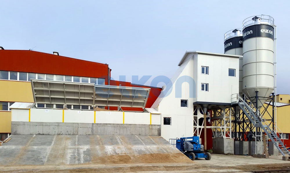 Special Design Concrete Batching Plant for Poland