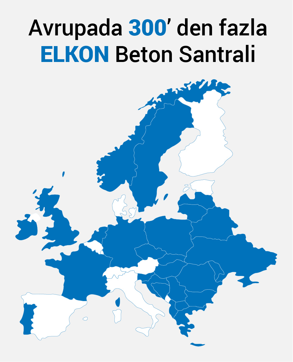 Avrupa’nın Dört Bir Yanında Yeni Kurulan ELKON Beton Santralleri