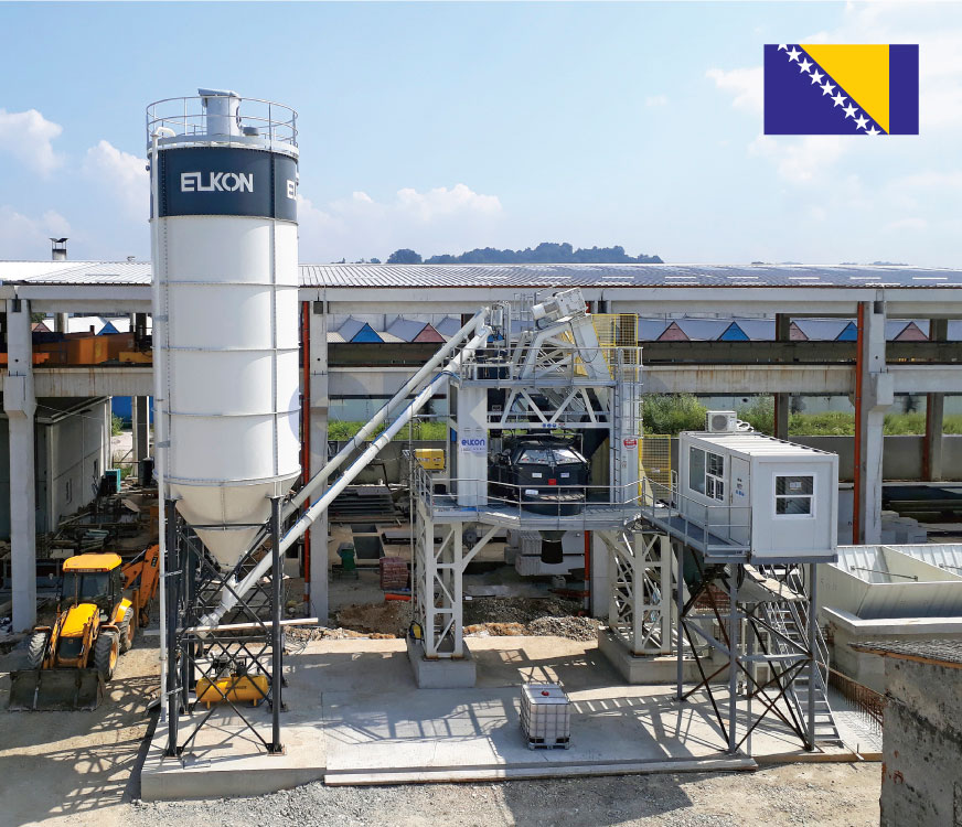 Завод ELKON запущен для производства жби в Боснии и Герцеговине