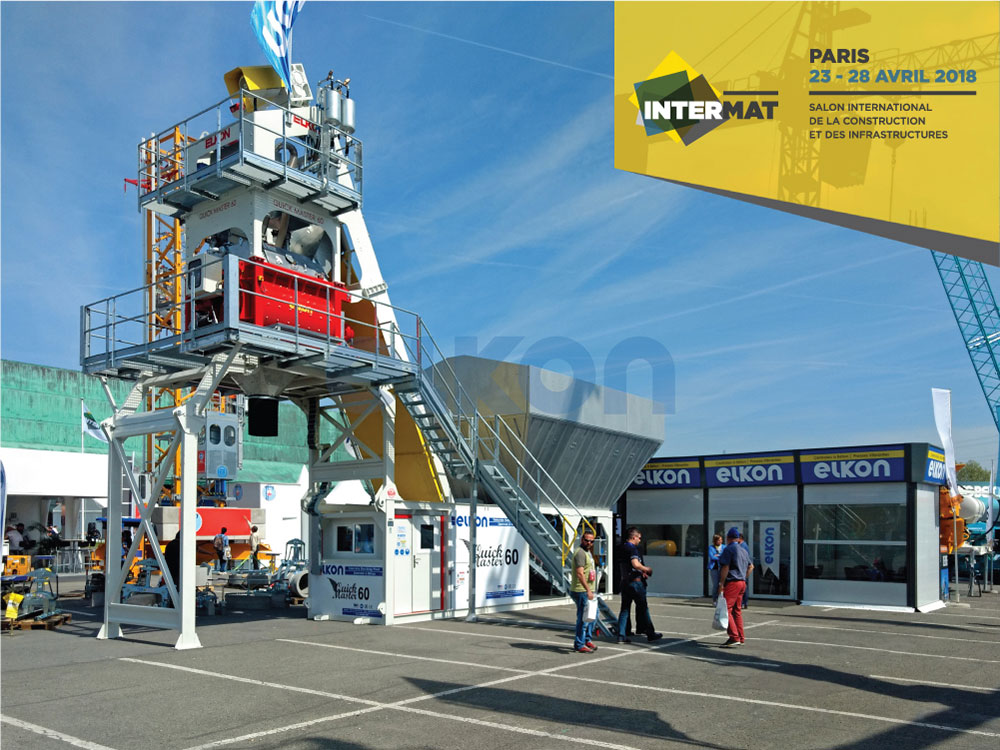 Une belle réussite d’ELKON à la foire INTERMAT pour accentuer sa présence en France