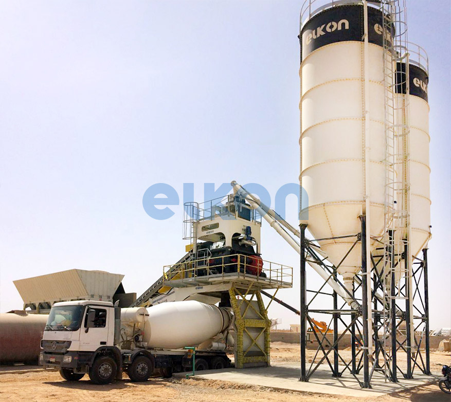 Canal Sugar Project Rising in Egypt With ELKON Concrete Batching Plant