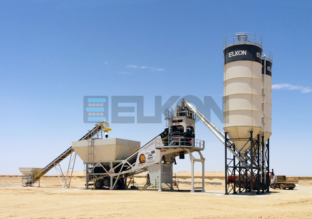 One More ELKON Concrete Plant to Egypt