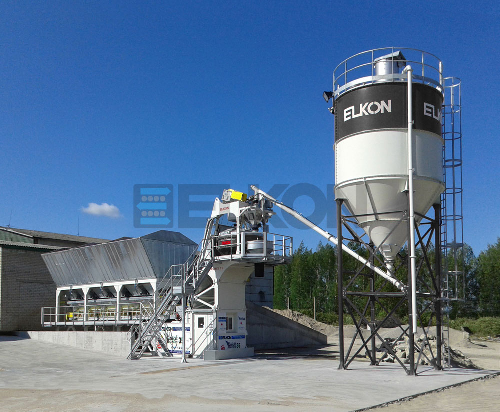  From East to West, ELKON Concrete Plants are Everywhere