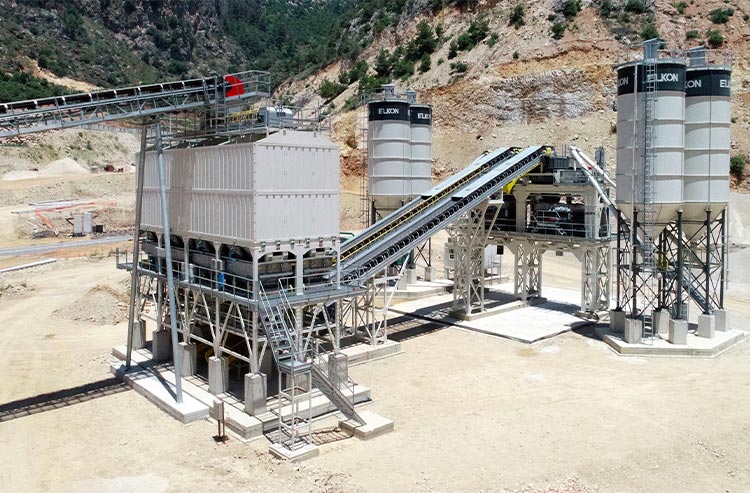 RCC Batching Plant for Jannah Dam, Lebanon