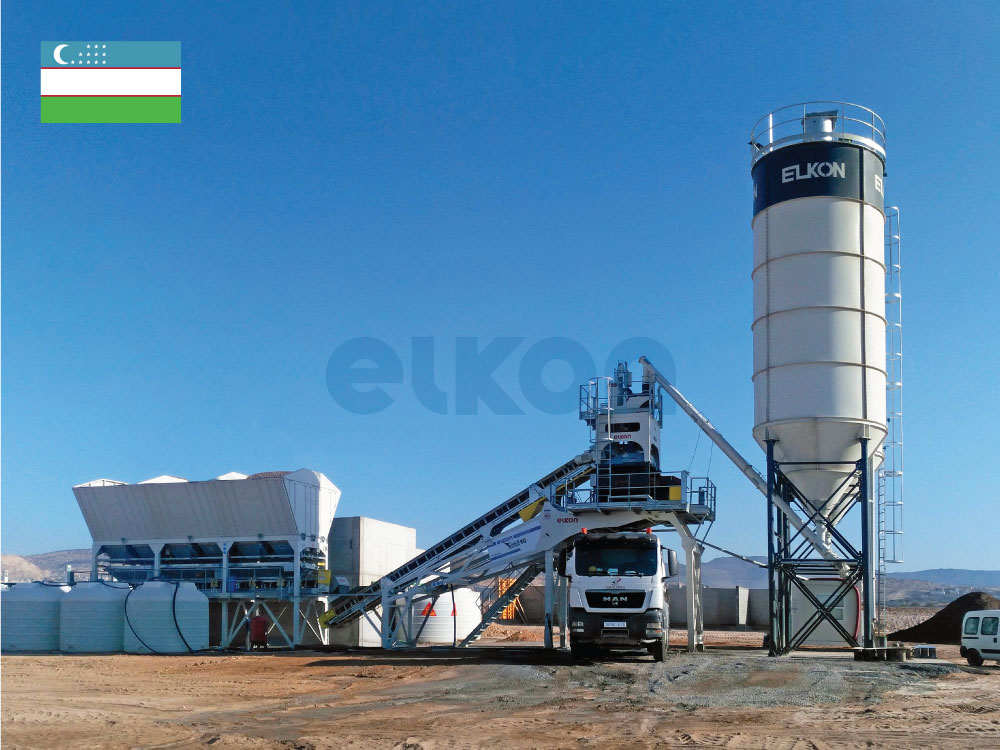 Узбекистан продолжает делать ставку на надежные бетонные заводы ELKON