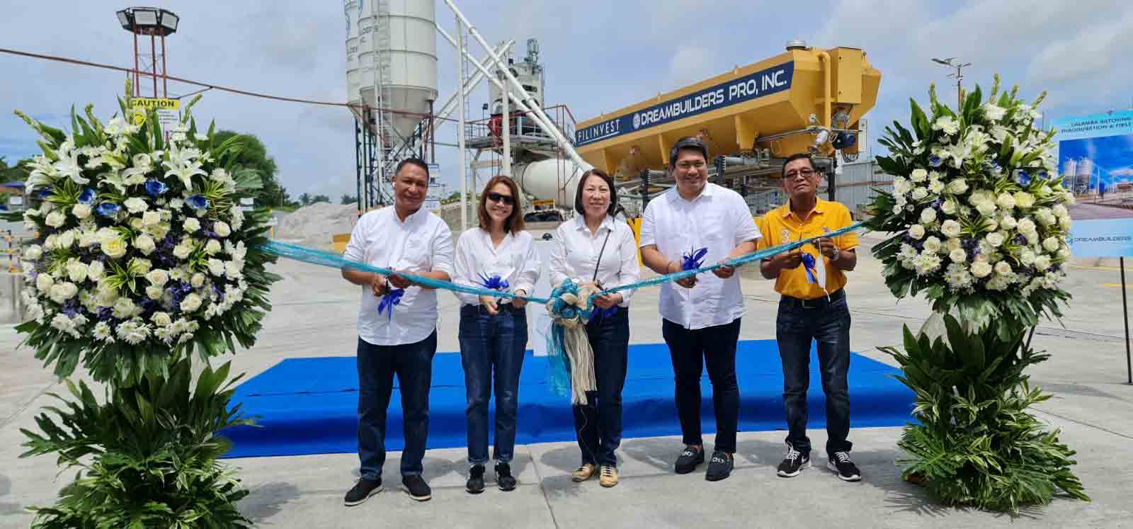 Filinvest eröffnet das hochmoderne Calamba-Betonwerk auf den Philippinen