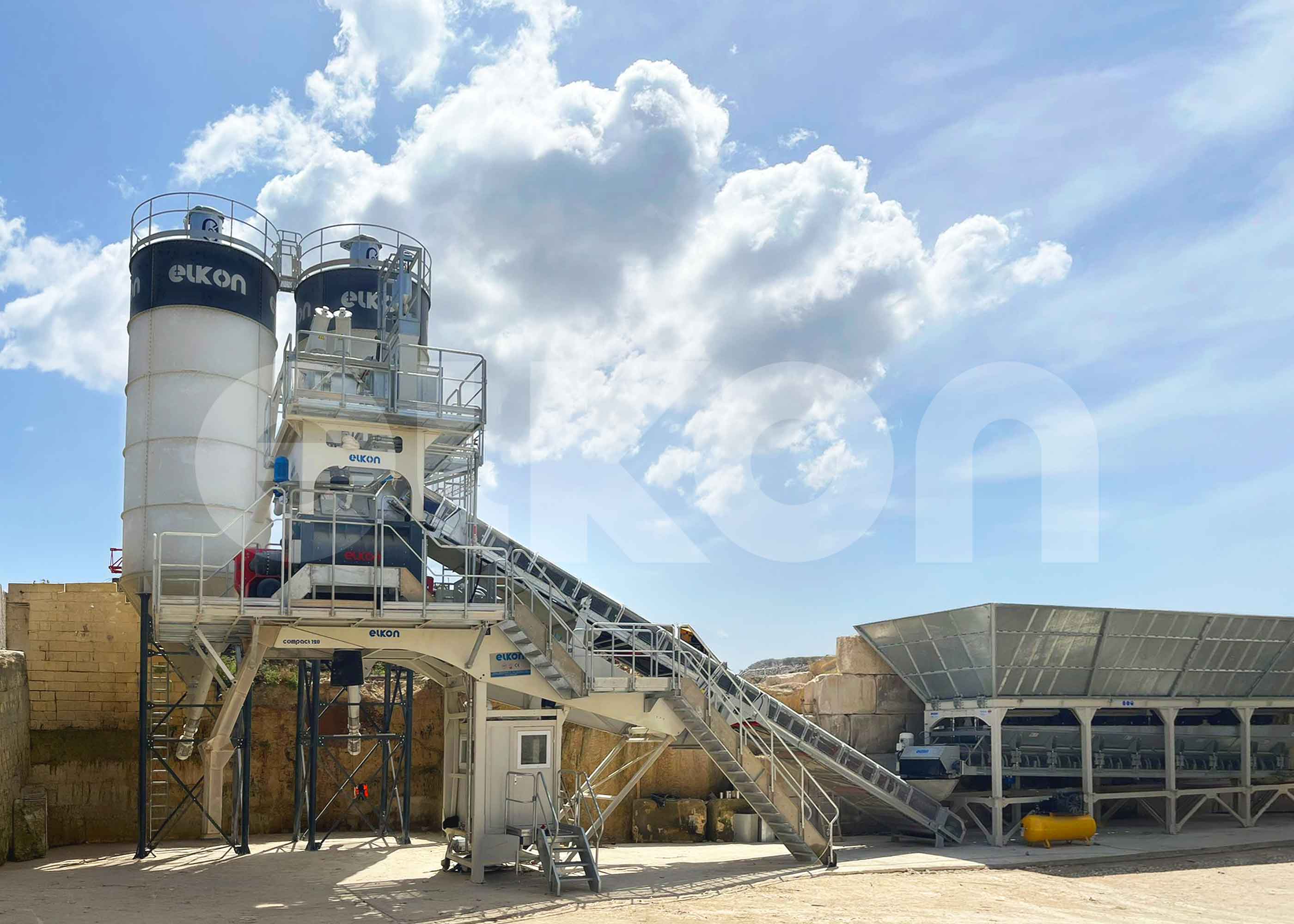 ELKON Compact Concrete Solution Supports Major Infrastructure Projects in MALTA