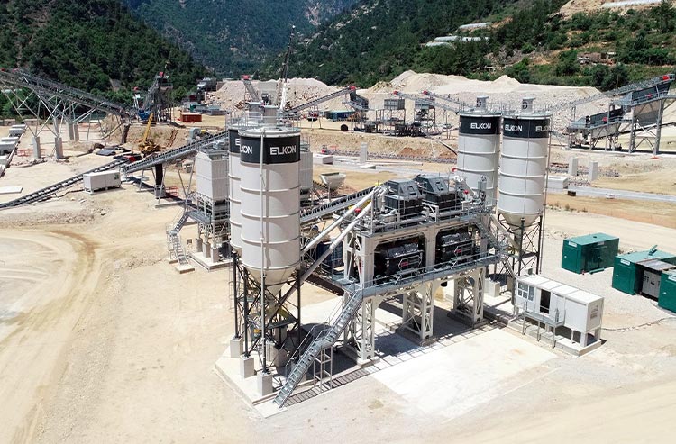 RCC Batching Plant for Jannah Dam, Lebanon