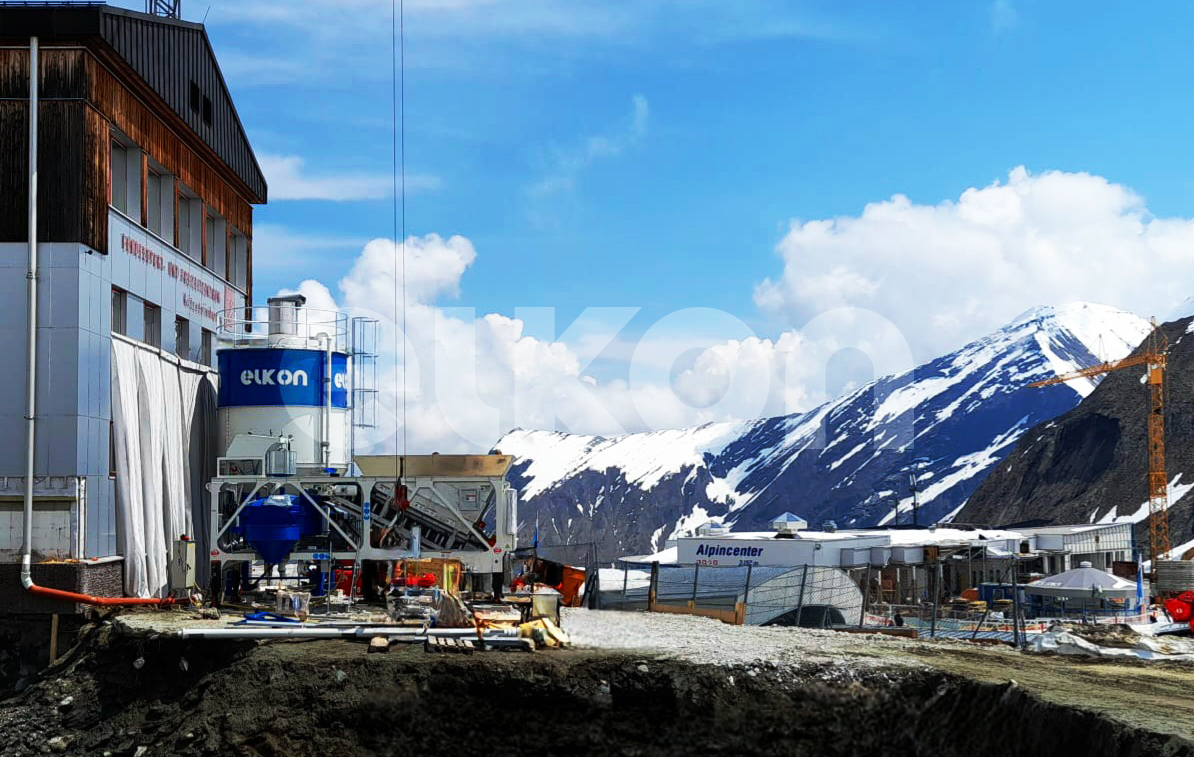 ELKON Mix Master-30: Puesta en Marcha en la Estación de Esquí de Kitzsteinhorn, en los Alpes Austríacos