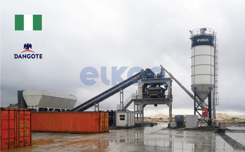 Гигантский нефтеперерабатывающий завод в Африке возводится конгломератом DANGOTE с помощью 4-х бетонных заводов ELKON